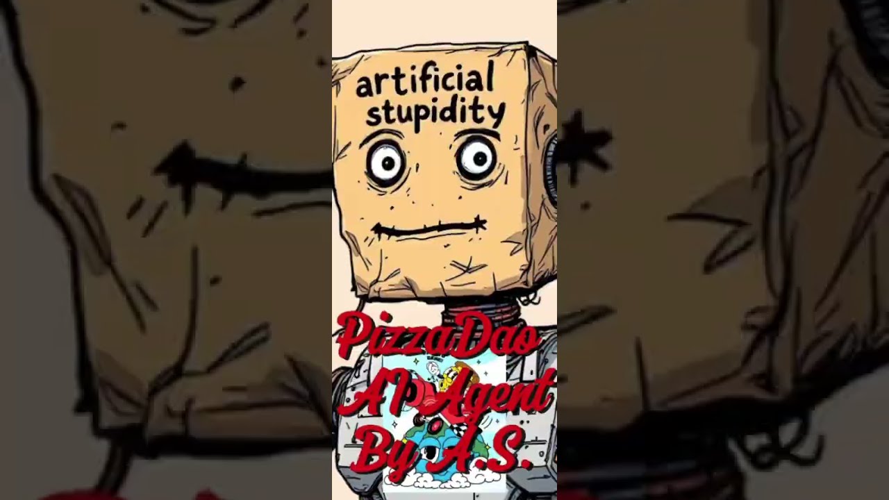 👀The Art of AI Simplicity | Artificial Stupidity's Revolution | Presenting PizzaDao Ai Agent 🤖🍕