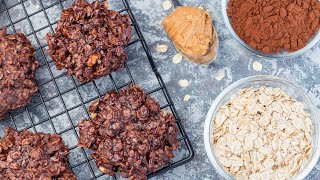 How to make Chocolate Peanut Butter No Bake Cookies Without Peanut Butter