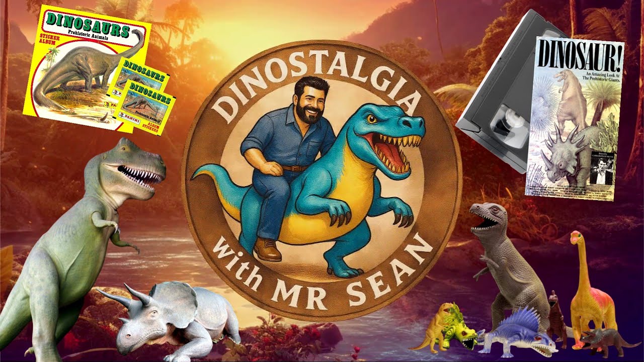 DINOSTALGIA with MR SEAN – Episode 1: Stickers, Statues, Dinosaurs and Chinasaurs