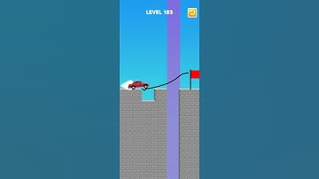 Draw Bridge Game  | Level 183 #shorts #gameplay