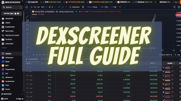 Dexscreener Tutorial For Beginners Who Trade Memecoins