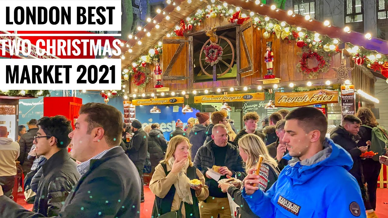 London Christmas Market & Lights Tour | London Final Christmas Shopping | London Walk [4K HDR]