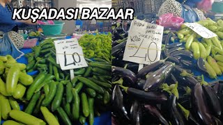 Kuşadasi Bazaar Wet Market 10 April 2026 4K Uhd 60Fps