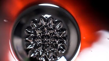 PROJECT - GLASS CIRCLE + FERROFLUID (Improving my ThinkGeek Sandscript)