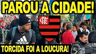 Thumbnail for FLAMENGO PAROU A CIDADE DE MANAUS! GABIGOL FEZ A TORCIDA DO MENGÃO IR A LOUCURA! CHEGADA DO FLA E+