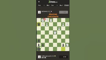 Amazing checkmate in  last 20 moves / chessshorts #shorts #chess