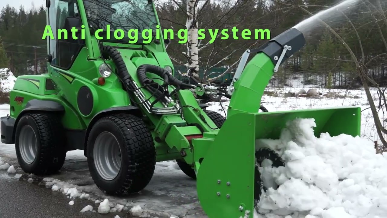 AVANT Attachment - Snow Blower 3