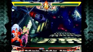 Vampire Savior: Felicia Guard lock set up