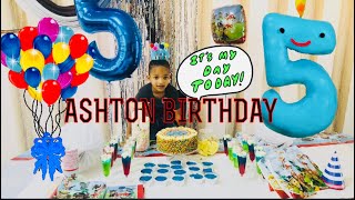 Ashton’s 5th birthday