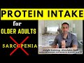 Over 60? Nutrition &  Sarcopenia: older adult PROTEIN intake