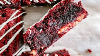 Red Velvet Brownies Recipe