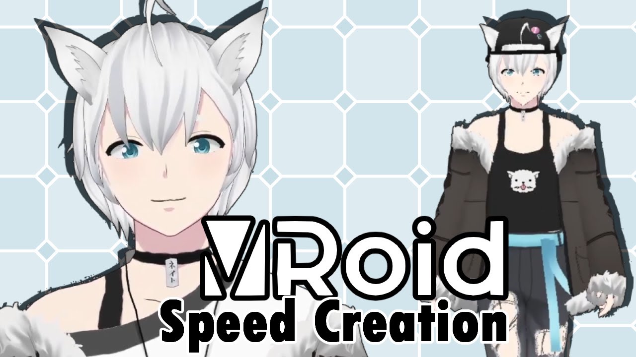 Vroid Speed Creation using Layering Clothes - YouTube