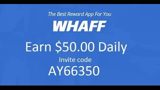 WHAFF - Whaff Rewards English Tutorial ( Invite Code: AY66350 ) screenshot 4