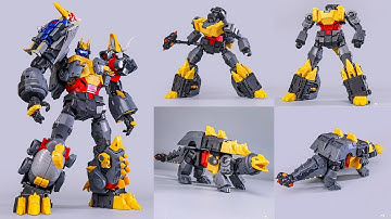 LEGENDS VOLCANICUS?!? Newage Toys H72 TYPHON Dinobot Combiner !!!