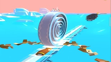 Best Spiral Roll Gameplay Walkthrough Mod Apk Pro Android Game Voodoo All Levels Part 1