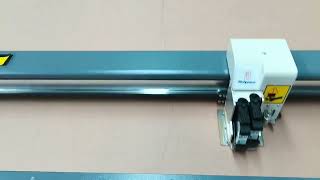 Richpeace 1500 1200mm flatbed inkjet cutting plotter testing