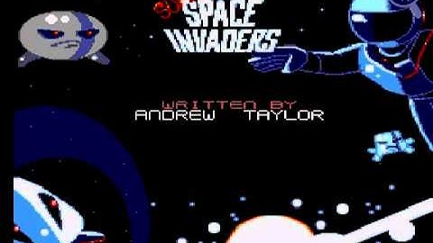 [Intro][SMS] Super Space Invaders