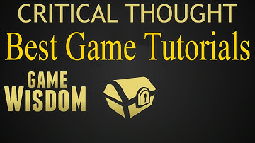 A Critical Thought on the Best Designed Game Tutorial