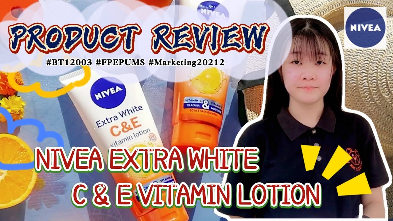 Bt12003 Video Content Creation Nivea Extra White C E Vitamin Lotion Youtube