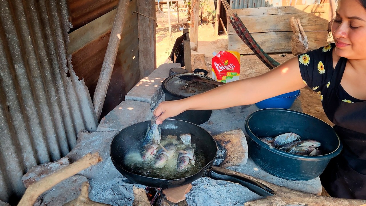 Cocinando Tilapias 🐠 Roxy hará una venta de garage