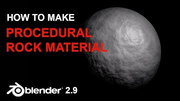 Procedural Rock Material in Blender 2.9