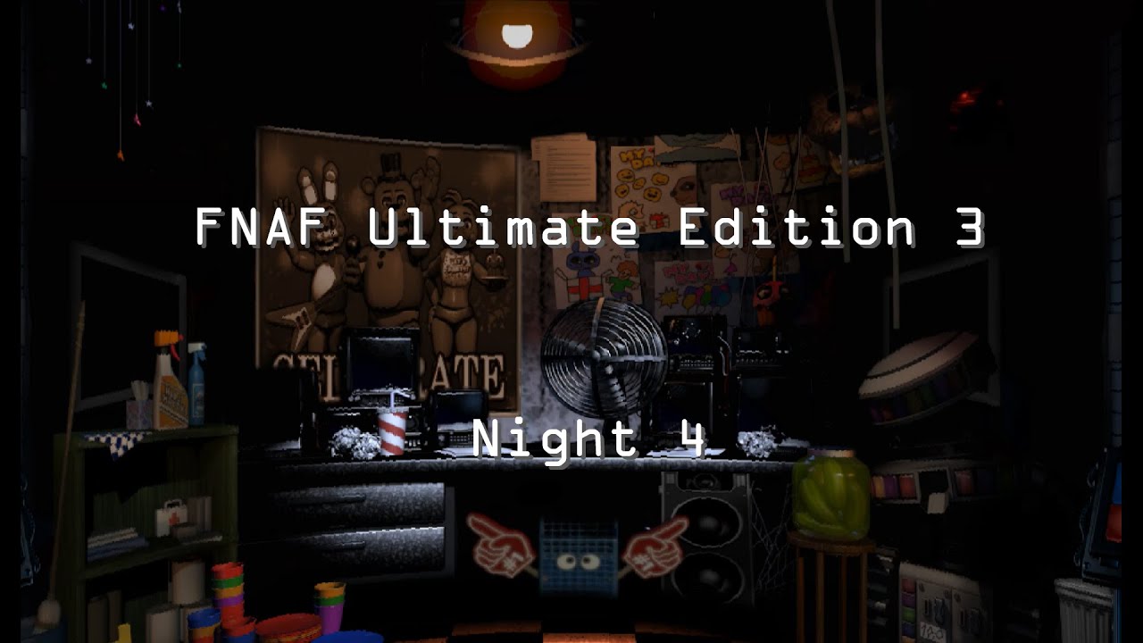 FNAF Ultimate Edition 3 Night 4 YouTube fnaf-ultimate-edition-3-night-4-youtube