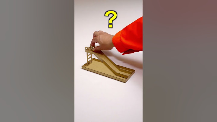 cardboard slide📦#cardboardcrafts #夏休み工作