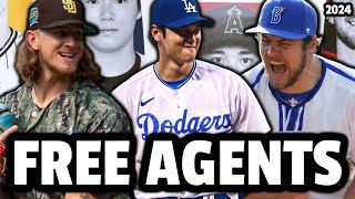 MLB's Top 100 Free Agents For 2024