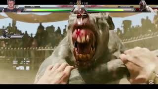 Gladiator Ll Lucius Vs Angry Baboon Attack Sence With Healthbars Hdgladiator2