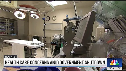 Ongoing government shutdown spark health care concerns