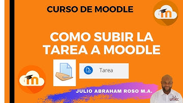 Como subir la tarea en moodle
