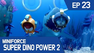 [KidsPang] MINIFORCE Super Dino Power2 Ep.23: Here Comes Super Megalodon!
