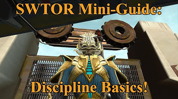 SWTOR Mini-Guide: Discipline And Utility Basics!