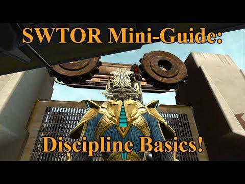 SWTOR Mini-Guide: Discipline And Utility Basics!
