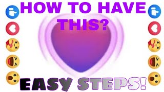 HOW TO ENABLE THE HEART REACTION ON MESSENGER? screenshot 1