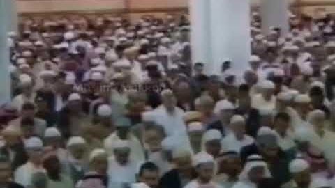 تلاوة آنية وجميلة للشيخ المُجود: علي الحذيفي، رمضان 1421، سورة الدخان | المسجد النبوي الشريف