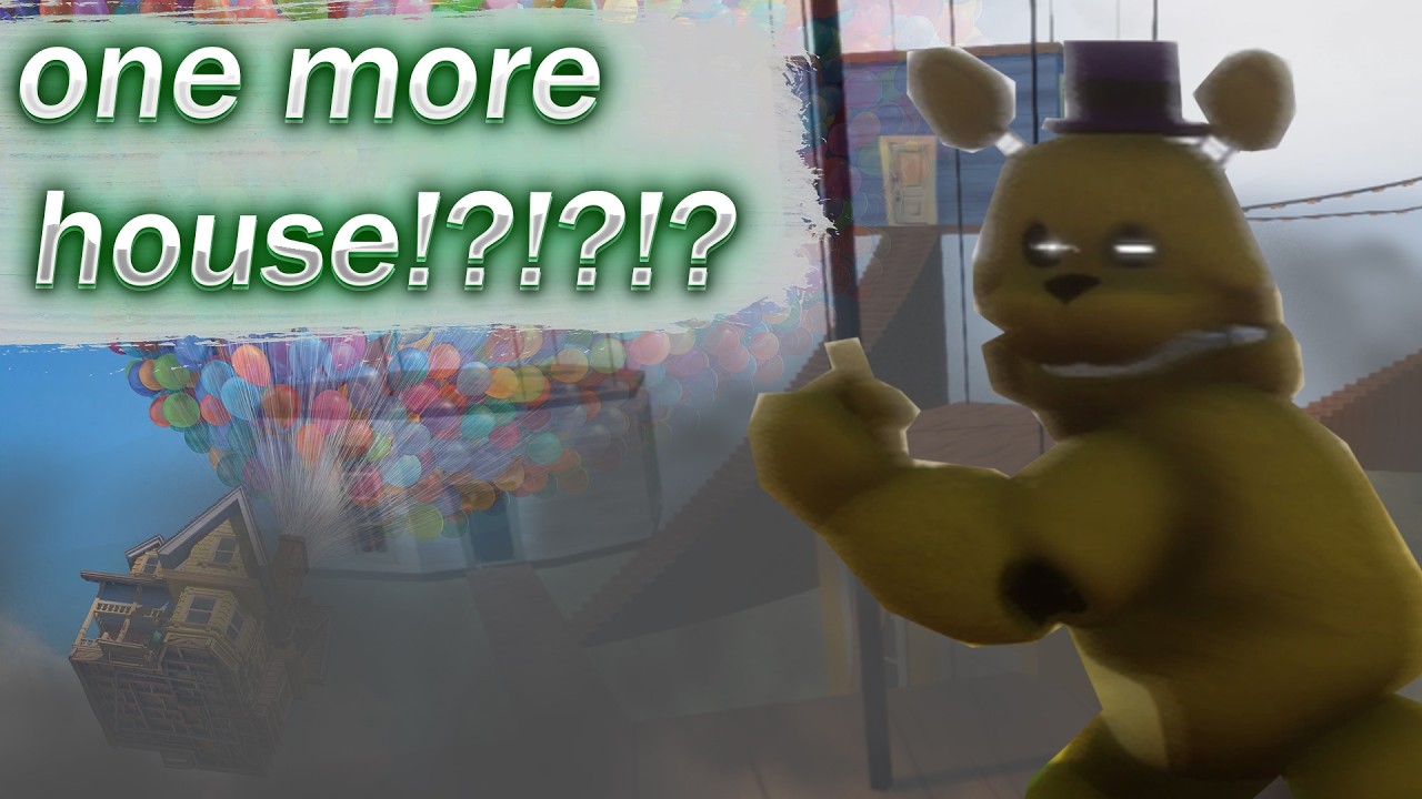 FREDBER BOUGHT A HOUSE IN THE CLOUDS!? (Just like in the cartoon up). MOD BY @RobBoss123​