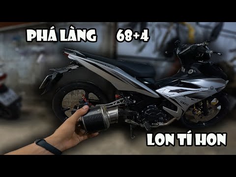 Video ToanBlack lần đầu độ Pô Leo ngắn cho Exciter68+4 phá... - youtube
