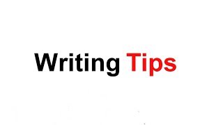 The Rules of Writing