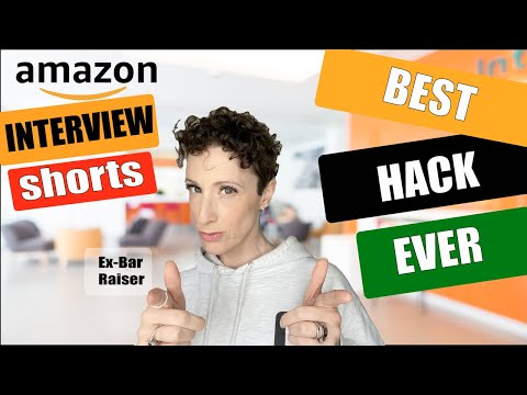 Best Amazon Interview Hack-EVER!!!