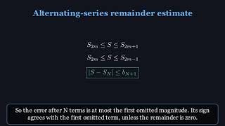 Real Analysis B8: Absolute and Conditional Convergence