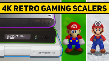 (No Video) Retrotink 4K CE & Morph 4K & OSSC PRO - Retro Gaming Scaler Review  Check Comment Section