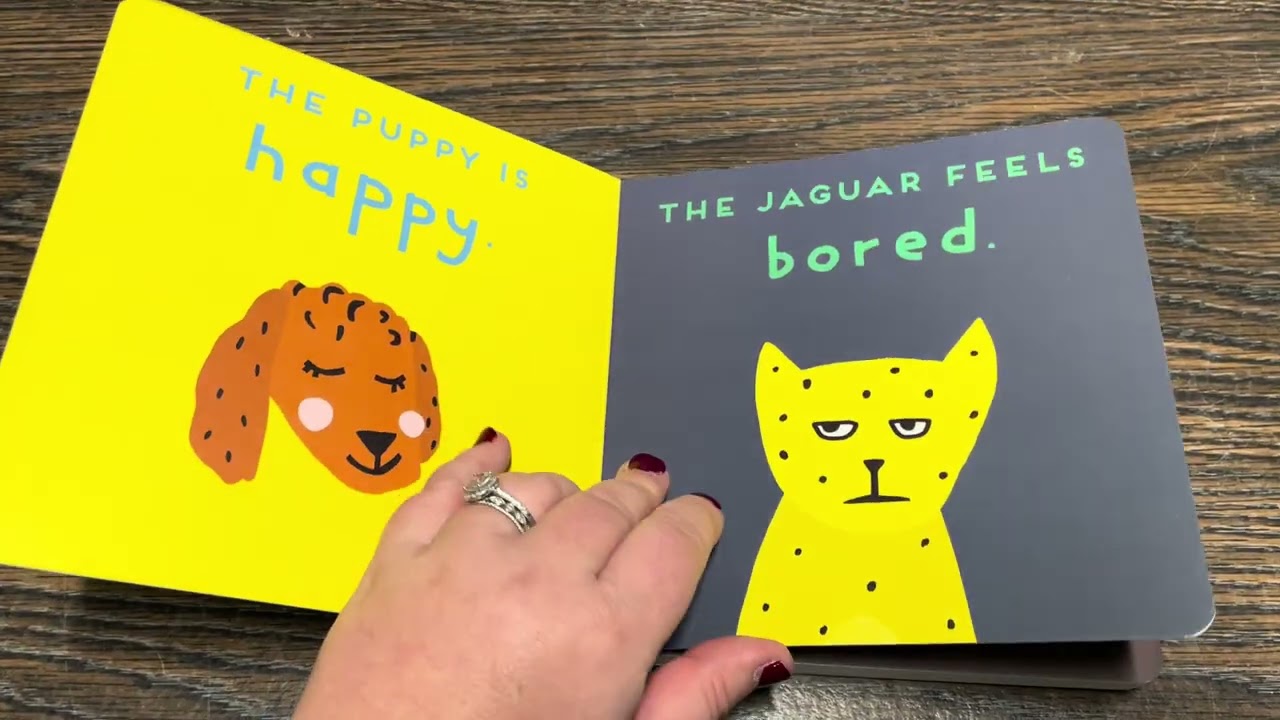 Обзор детской книжки-картинки «Счастливый щенок, злой тигр» | Обучение малышей сильным эмоциям