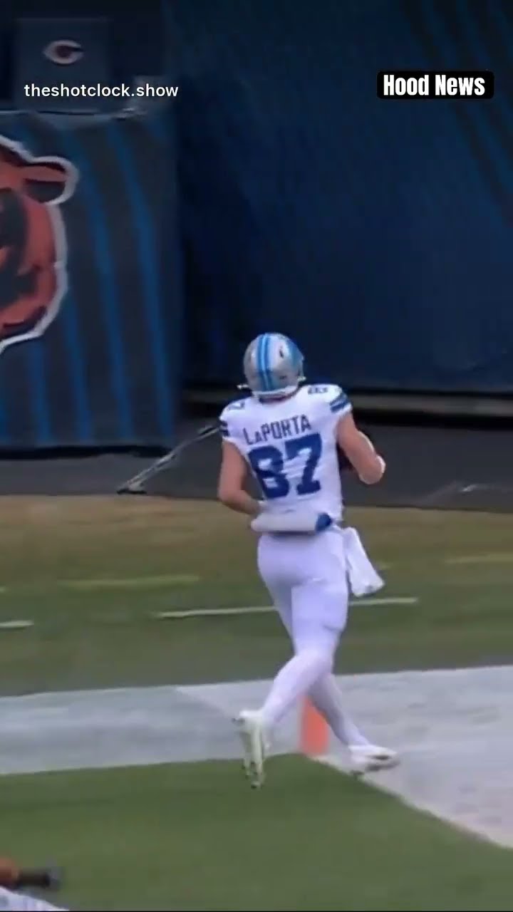 They fooled the defense #hoodnews #detroitlions #jaredgoff #samlaporta #chicagobears #football #omg
