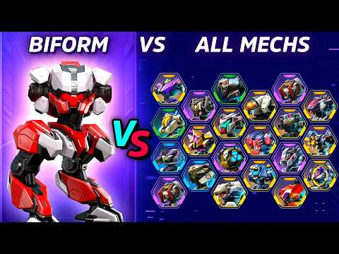 BIFORM vs All Mechs - Ability Test - Mech Arena