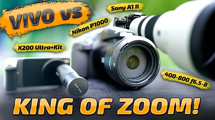Vivo X200 Ultra Photography Kit vs Sony A1 II vs Nikon Coolpix P1000: Hands-on Comparison!