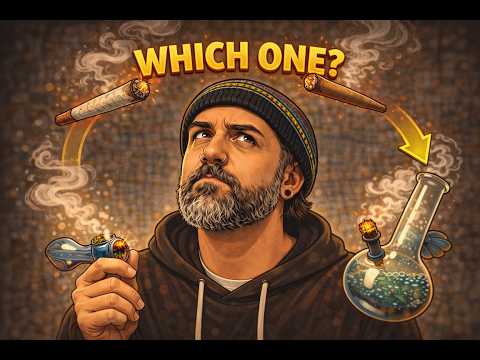 “Joints vs Blunts vs Bongs vs Pipes… They Hit WAY Different”