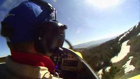 Low fly USA -- Colorado mountain flying
