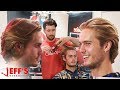 HOW TO GET HAIR LIKE A MALE MODEL | Jeff's Barbershop ft. Neels Visser