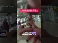 Airport Lounge Goes Crazy! [👇FULL VID] #arrest #bodycam #cops